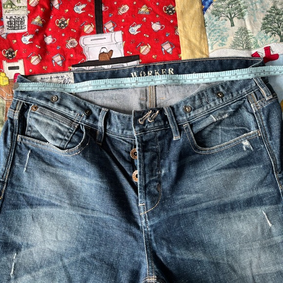 Madewell Rivet &Thread “Worker” denim. Sz27 - Picture 5 of 13